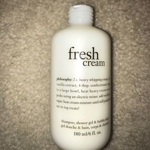 Philosophy: shampoo, shower gel & bubble bath